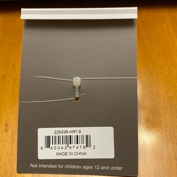 Canvas Zoey Heart Ring in Worn Gold Size 8 NWT - Picture 2 of 3